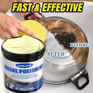 Miracle Polishing Paste, Multi-Purpose Metal Polish for Stoves, Range Hoods, Pots, Sinks, Restores Shine, Long-Lasting Protection, Multi Purpose Cleaning, 150g