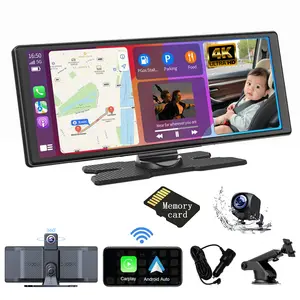 10.26 Inch 4K 128GB/64GB Ultra HD Car Stereo with Wireless Carplay screen, 64GB/128GB, Carplay Radio touchScreen, Car Video Players for any car