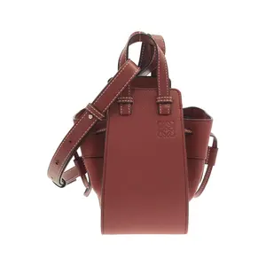 Pre-owned Loewe Calfskin Shoulder Bags Hammock Drawstring Calf Shoulder Bag