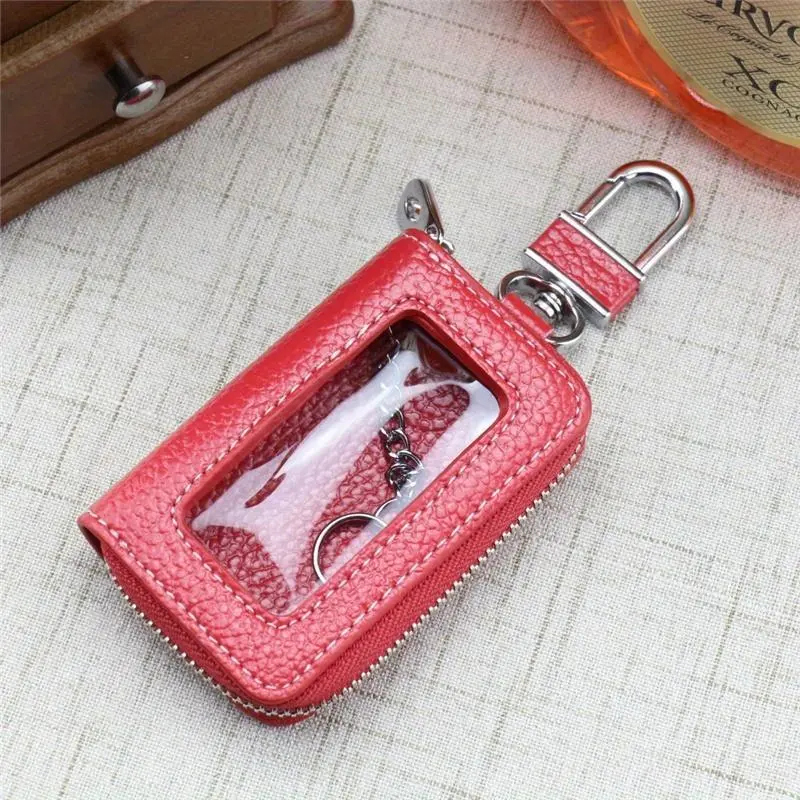 Keep Your Car Keys Organized & Secure - Portable Key Holder with Zipper Case & Metal Hook, Car Key Accessory, Car Key Protector