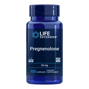 Life Extension Pregnenolone 50 MG, 100 Capsules