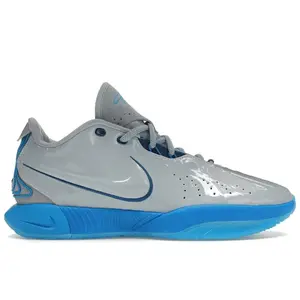 Nike Men's LeBron 21 Blue Diver (Translucent Blue Outsole) Basketball Shoes, from StockX