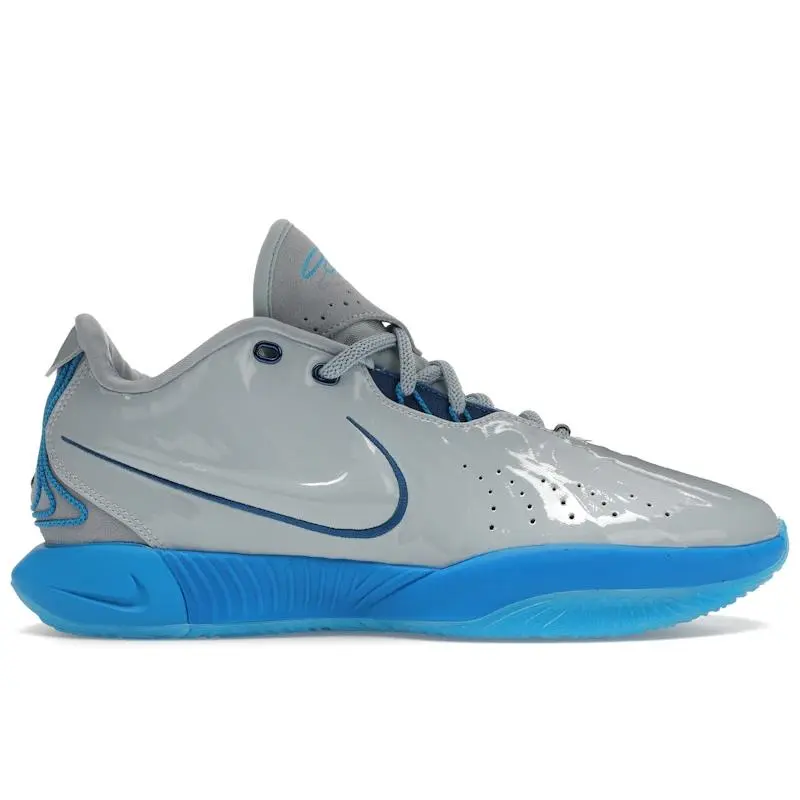 Nike Men's LeBron 21 Blue Diver (Translucent Blue Outsole) Basketball Shoes, from StockX
