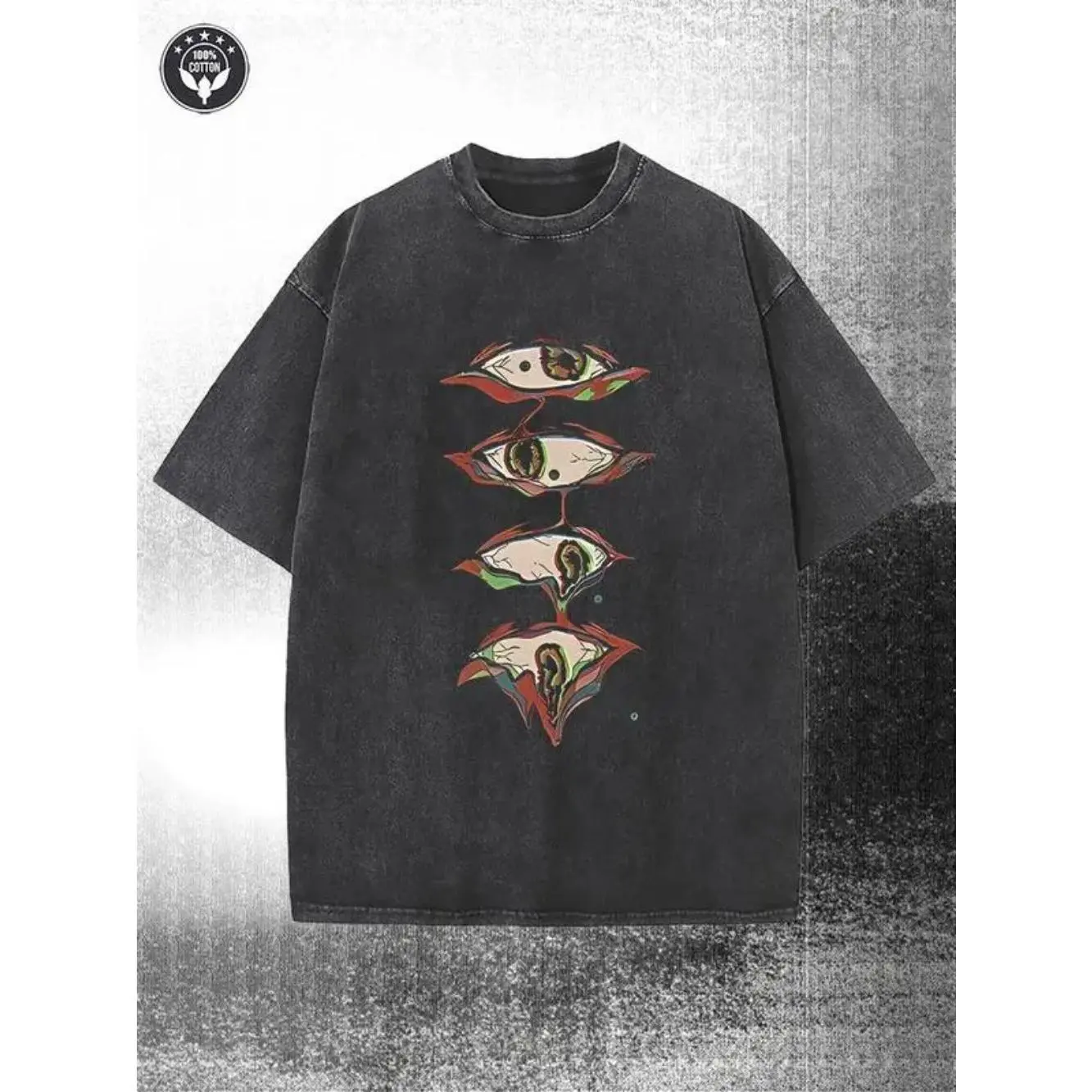 valentine shirts Couple Vintage Washed Printed T Shirt DTG Process Unisex Loose-Fitting T-shirt, Washed Casual Top (100% Cotton, 280g), Smooth Fabric, Minimalist Style, Street Style, Classic T-shirt, Makes a Great Gift.