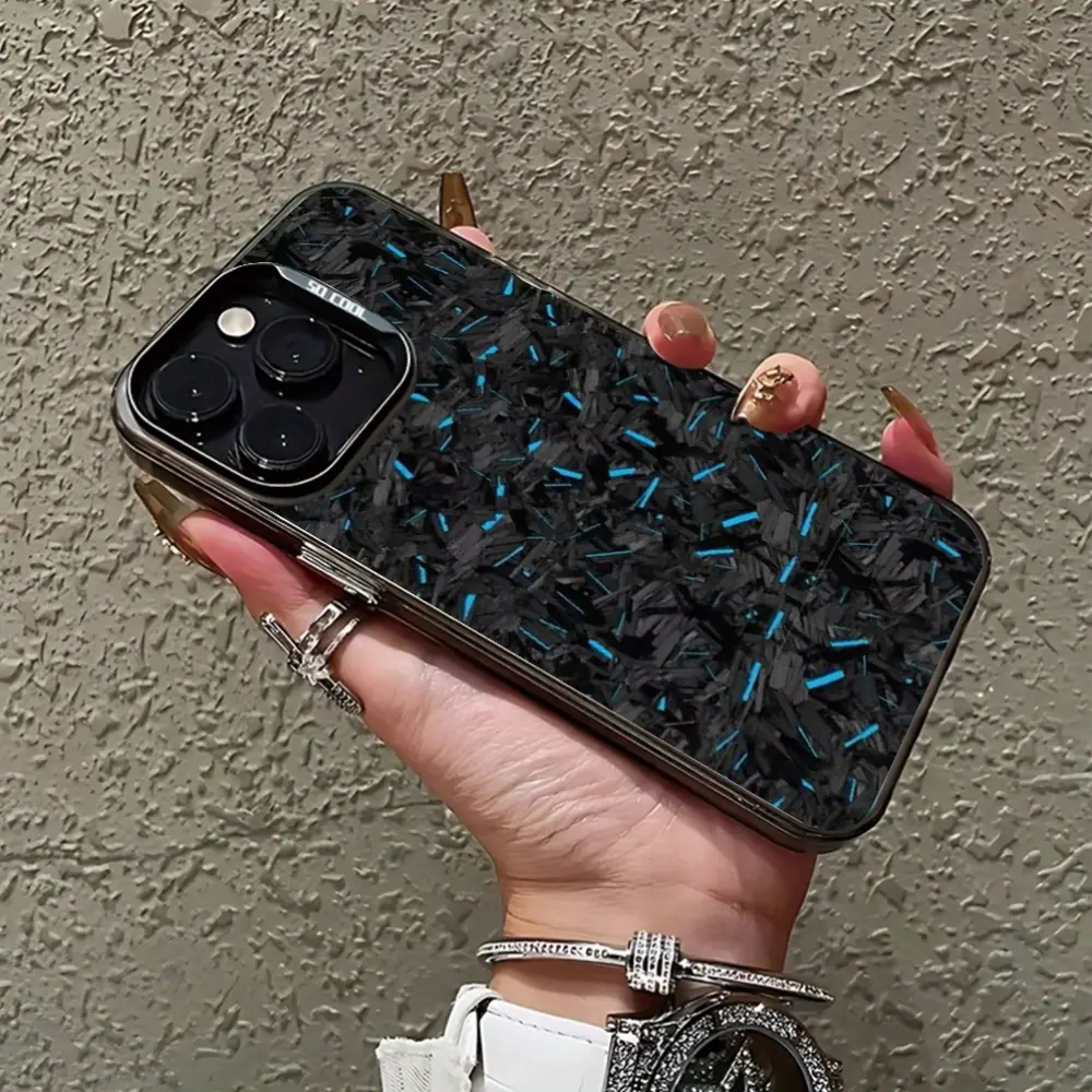 The Blue Starlight Dot Emphasizes The Moment And Is Compatible with for iphone Models X, XR, 7, 8, 11, 12, 13, 14, 15, 16, And 17 Pro Max Cases. Its Shock-Absorbing Design Is Drop-Resistant And Minimalist, Reminiscent of The Joy of Unexpectedly Find