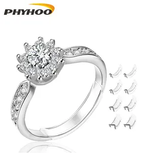 Invisible Ring Size Adjuster Set - Silicone Reducer Guards for Loose Rings, Fits Most Rings for Women & Men