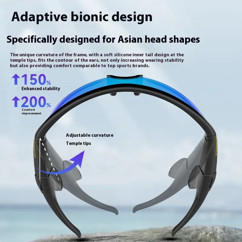 Monster Multifunctional Smart Glasses - Wearable Devices Gadget, Wireless Audio Glasses, Bluetooth 6.0, Hi-Fi Sound, Noise Reduction, UV Protection, Lightweight Tech Gadget, Android Compatible, Long-Lasting Battery for Walking, Gift for Boyfriend