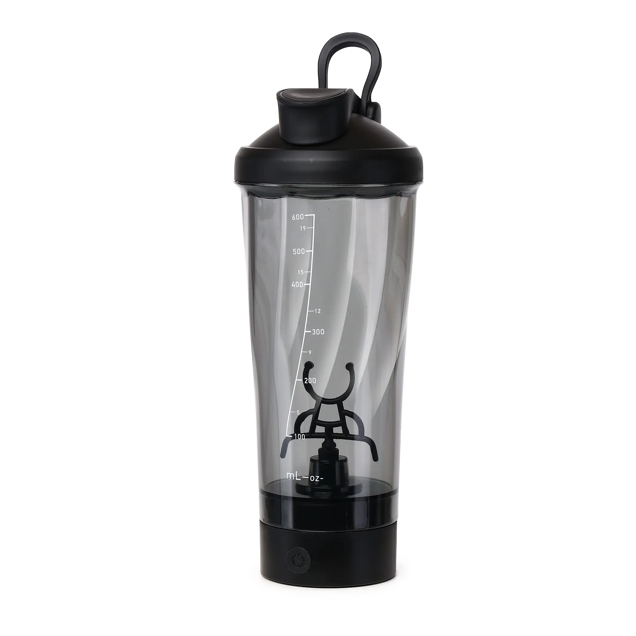 24oz BPA-Free Tritan Blender Shaker Bottle - Protein Shake Mixer, USB Self-Stir Rechargeable Insulated Gym Cup for Fitness Enthusiasts, 8.5oz Capacity, 9.5in Height, Convenient Charging, Durable Kitchen Mixer Appliance, Easy to Clean