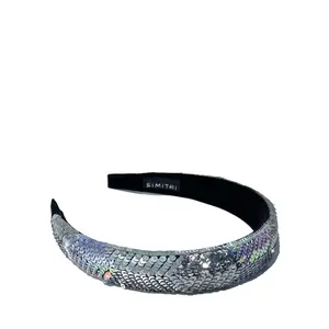Silver ZigZag Headband
