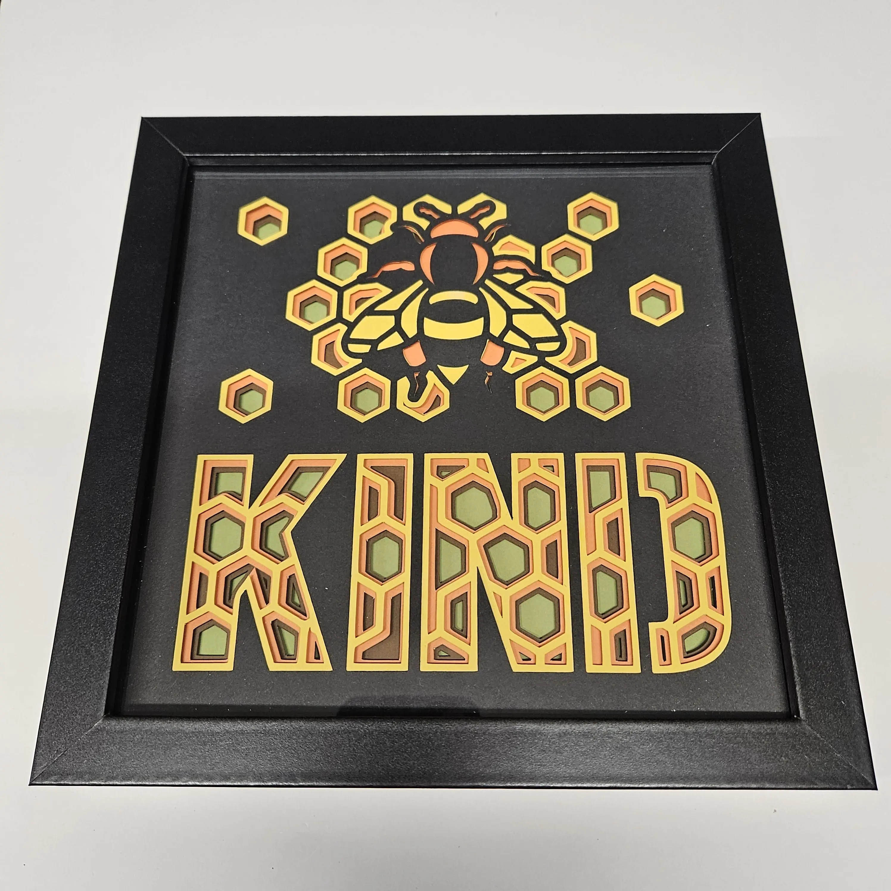 Bee Kind Shadowbox