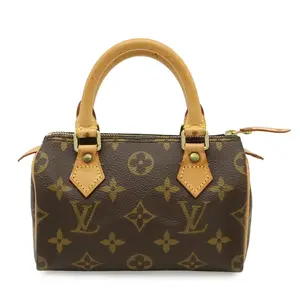 Pre-owned Louis Vuitton Canvas Shoulder Bags Mini Speedy Monogram Handbag