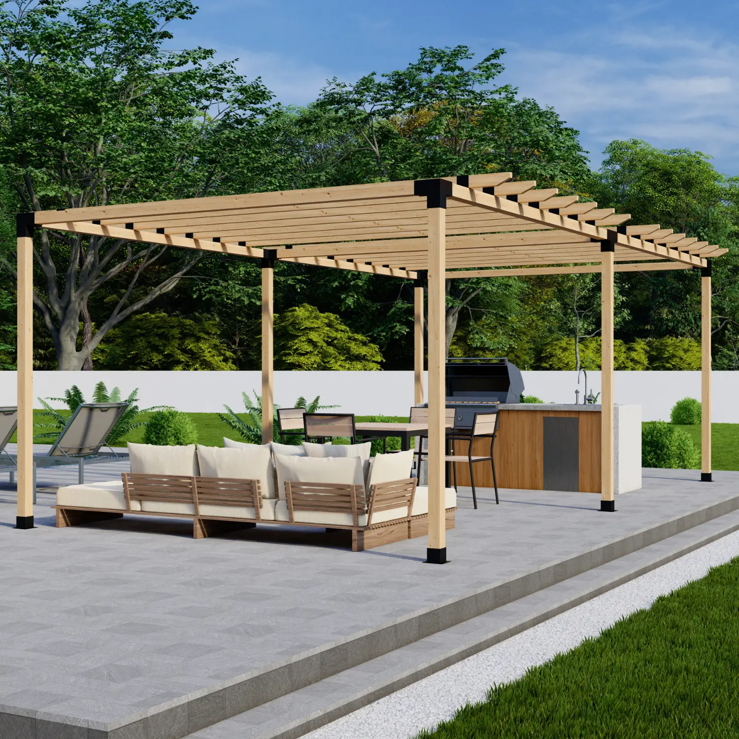 Weatherproof Pergola Kit