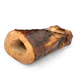 Smoked Marrow Bones Bulk Brazilian Natural Dog Chews for Long Lasting Dental Care 5-6inches 10 Pack Ideal for Medium-to-Aggressive Chewers Grain-Free Hormone-Free Chemical-Free