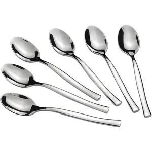 12- Stainless Steel Teaspoons, 5.9 Inches