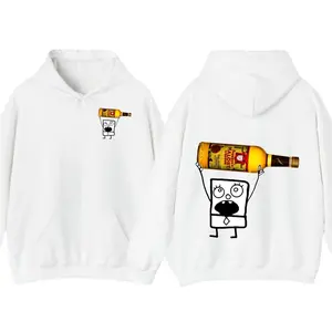Doodlebob Malort 2 Sided T-Shirt, Hoodie - Funny Drinking Graphic Tee, Unisex T-Shirt, For Men, For Women, Gift For All Menswear Top Summer Vacation Oufits