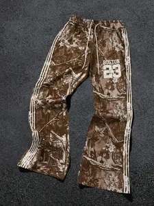 Men's Straight Leg Pants, Street Fashion Casual Comfy Regular Fit Trousers, Casual Streetwear Trousers for Daily Wear, Men's Bottoms for All Seasons