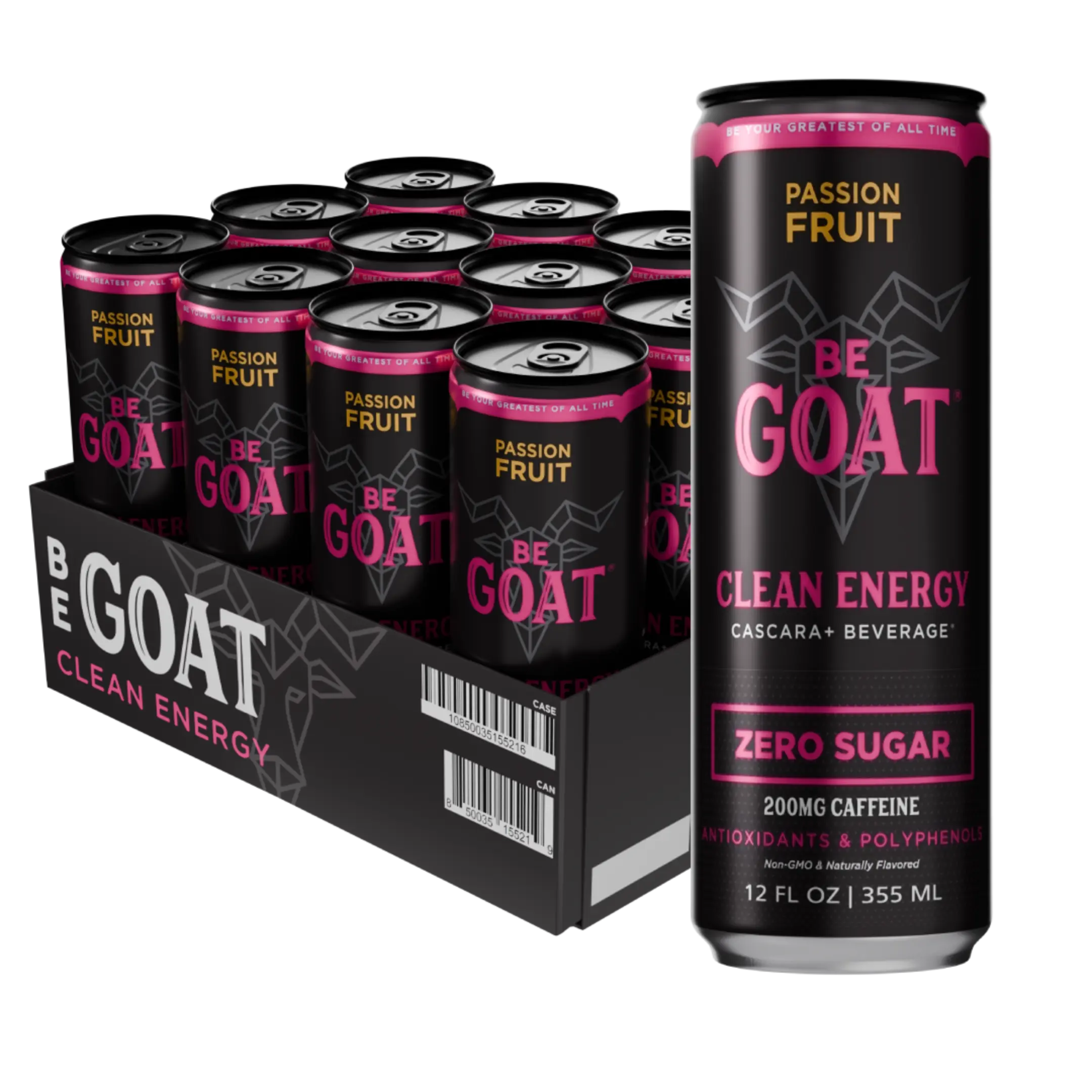 Passion Fruit - Zero Sugar Energy Drink Passion Fruit - Zero Sugar Energy Drink