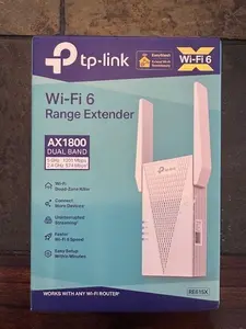 TP-Link | AX1800 RE615X | WiFi 6 Range Extender Dual Band Wireless Repeater