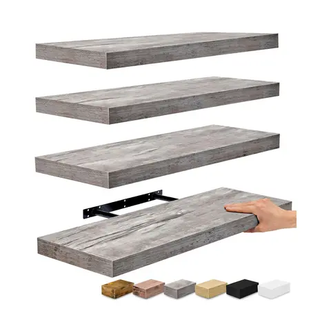 Sorbus Floating Shelves Wall Mounted (4 Pack)