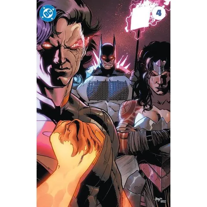 DC K.O. #4 Cover A Javier Fernandez Acetate