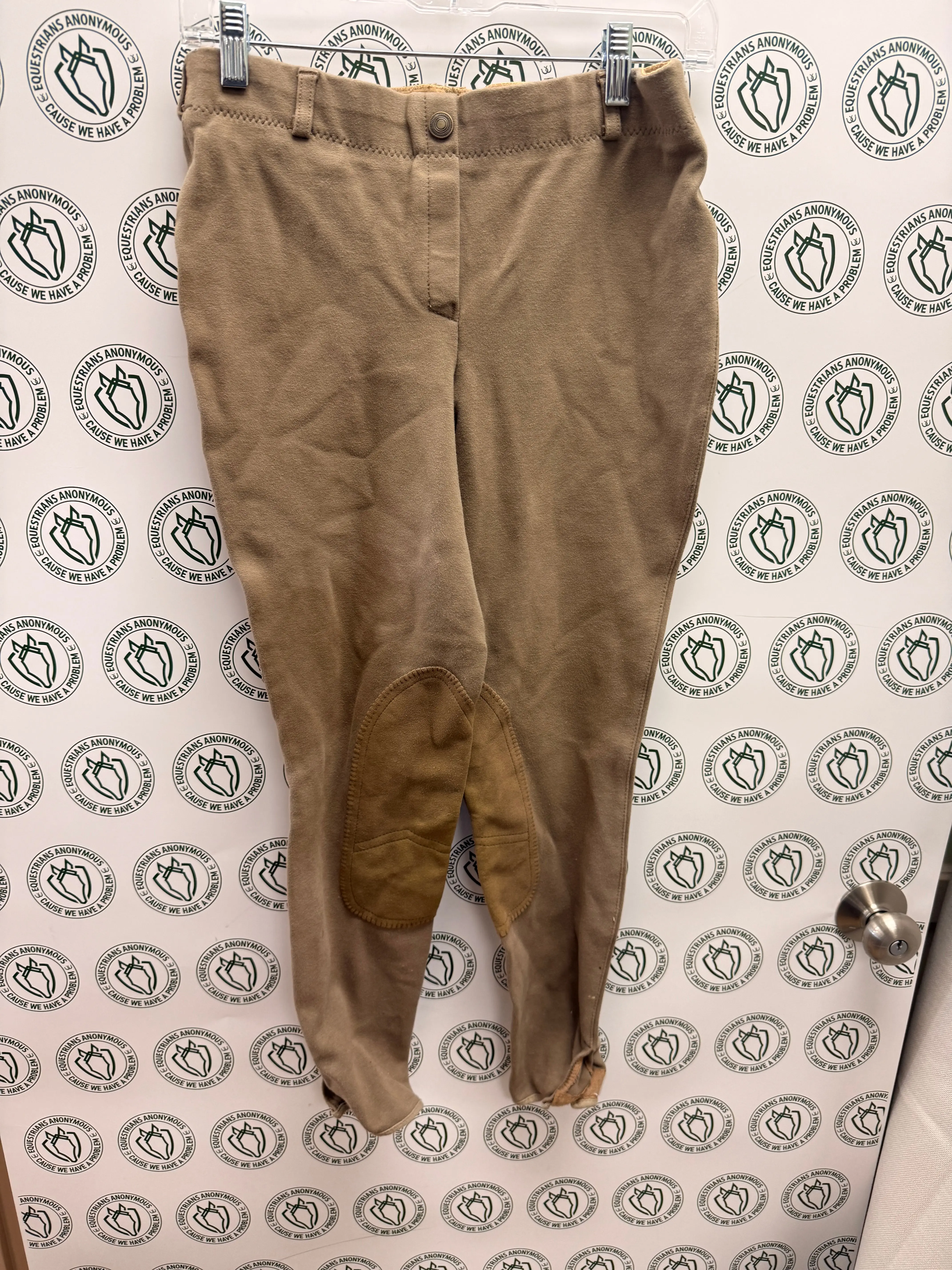 30 Women's Beige Sigma Knee Patch Breech