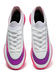 Men's Low Top TF Nails Football Shoes, Anti-Slip Outdoor Sports Sneakers, Fabric Upper Material, All Seasons Training Footwear