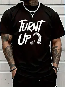 100% Cotton Hearing Aid Funny Deaf Awareness T-Shirt Women's Men's Graphic Tee Crew Neck summer vacation Tops