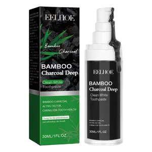 Activated Charcoal Teeth Whitening Powder with Oral Brush | Extra Strengthened Plaque Removal & Teeth Cleaning | Enamel-Safe Professional Formula