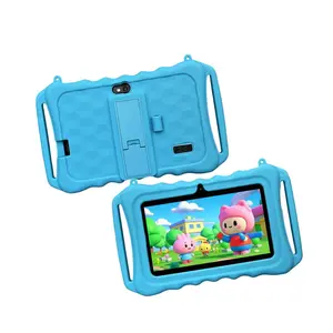 7 Inch Android Tablet, Parental Control Tablet with Silicone Case, Multifunctional Tablet for Education & Entertainment