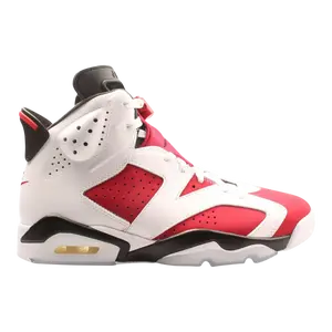 Jordan Air Jordan 6 Retro Men Basketball Shoes White/Black/Carmine