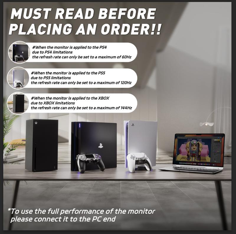 New 24" Curved Gaming Monitor, FHD 1080P, 180Hz Refresh Rate, 1ms Response, AMD FreeSync, Ultra-Slim Design, HDMI/DP, VESA Mountable #Black Friday