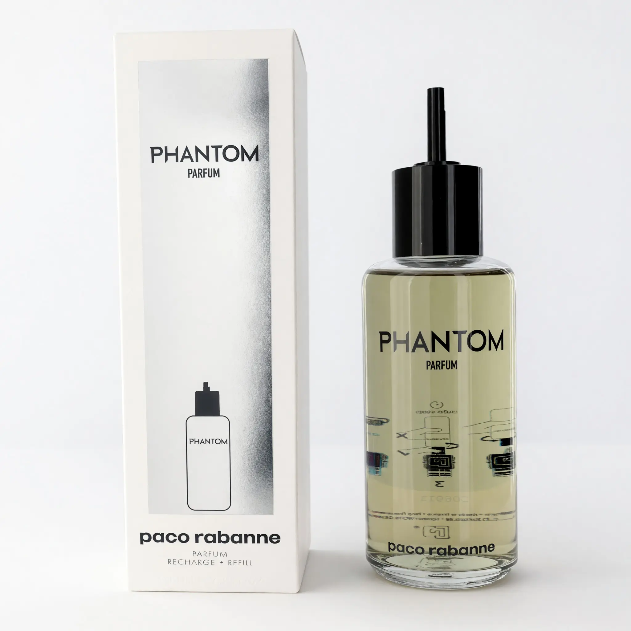 Phantom by Paco Rabanne, 6.8 oz EDP Intense Refill for Men