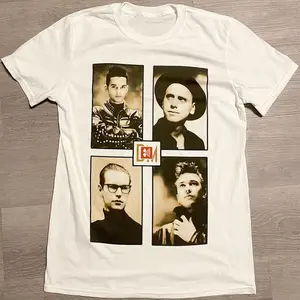 Depeche Mode 1988 Tour Tee Rock Music Vintage