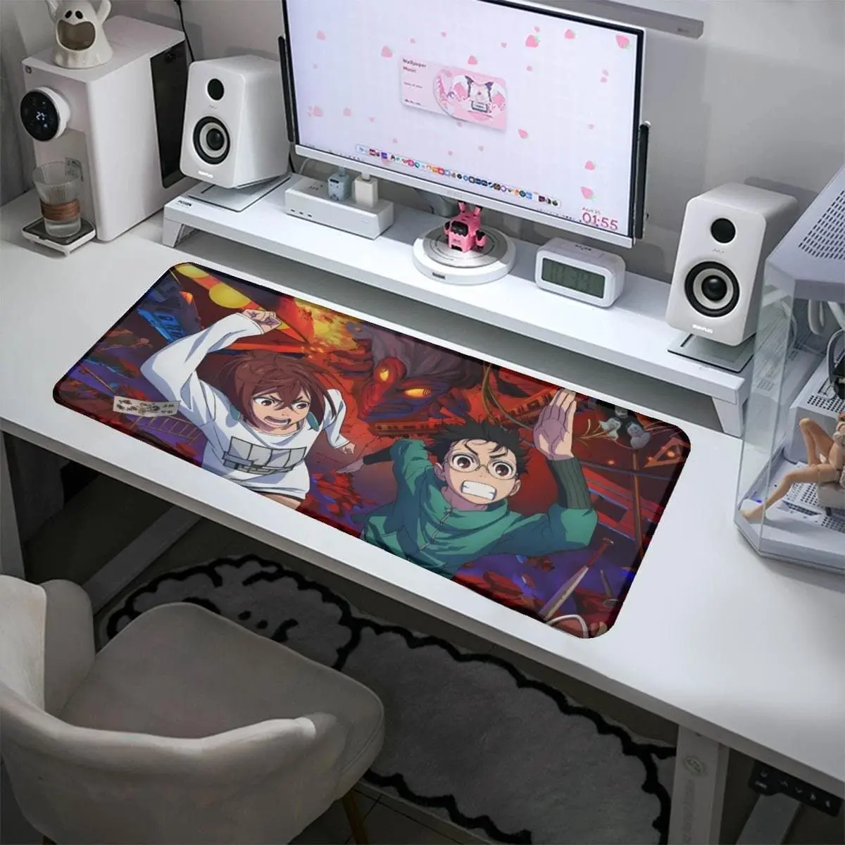 [Sale off up to 65%][Free Ship] Dandadan Mouse Pad Desk Mat, Gaming Desk Pad, Office Desk Mat, Computer Mouse Pad, Desk Accessory, Gift For Gamers*