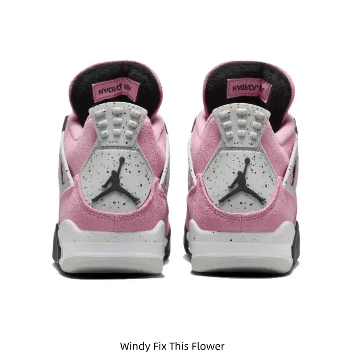 Trendy Unisex Mid‑Top Retro Sneakers, Premium Dusty Pink Suede Upper, Grey Speckled Cushion Midsole, Breathable Mesh Side Panels, Shock‑Absorbing Air Cushion, Lightweight Street Sports Shoes For Daily Outdoor Wear