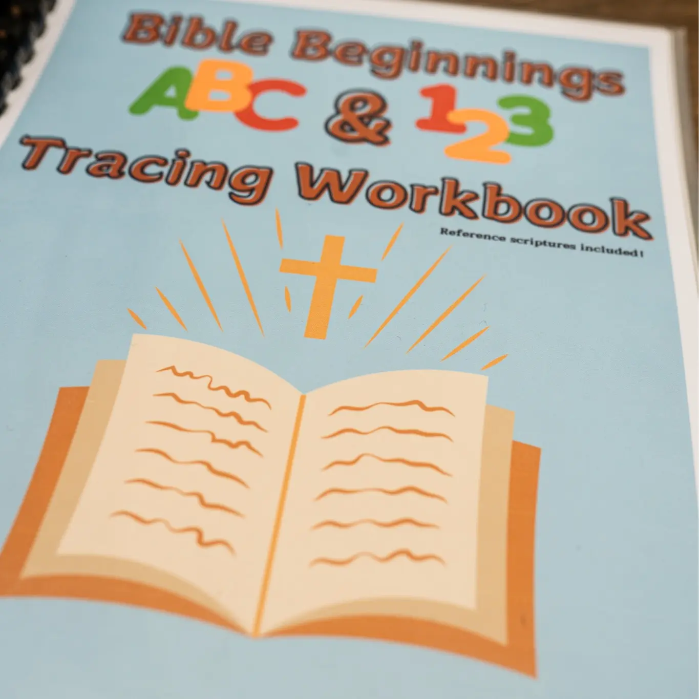 Bible Beginnings ABC & 123 Tracing Workbook