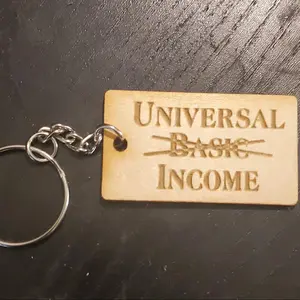 Universal Income Keychain Universal Income Keychain