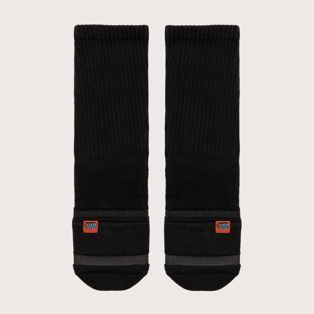 BRIEFING3Dロゴベスト Crease Beast Pocket Socks for Crease Protector inserts - Black - 1