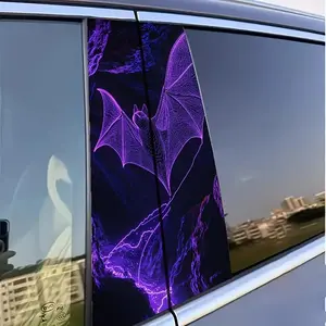 Bat Pattern Car Window Sticker, Waterproof & Anti-scratch Car Window Decal, Car Exterior Decoration Accessories for Car, Truck, Motorcycle