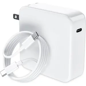 Book Pro Charger - 118W USB C Laptop Charger for MacBook Pro/MacBook Air 2022|2021|2020|2019|2018, Type-C PD Power Adapter for  15 Pro Max iPad Pro Air (with 6.6ft C-C Fast Charge )