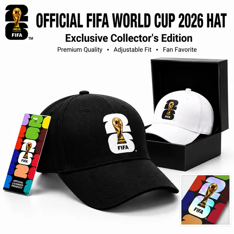 FIFA World Cup 2026 Official Collector Hat, LimitedEdition Fan
