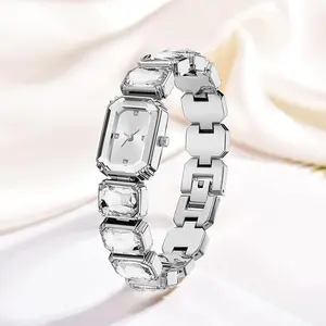 Luxury Crystal Bangle Watch Ladies' Fashion Waterproof Watch
