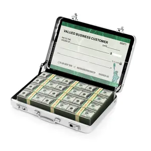 Money Case, Mini Briefcase with Snap Closure, Creative Gift for Wedding, Youth Initiation Or Birthday, Money Holder