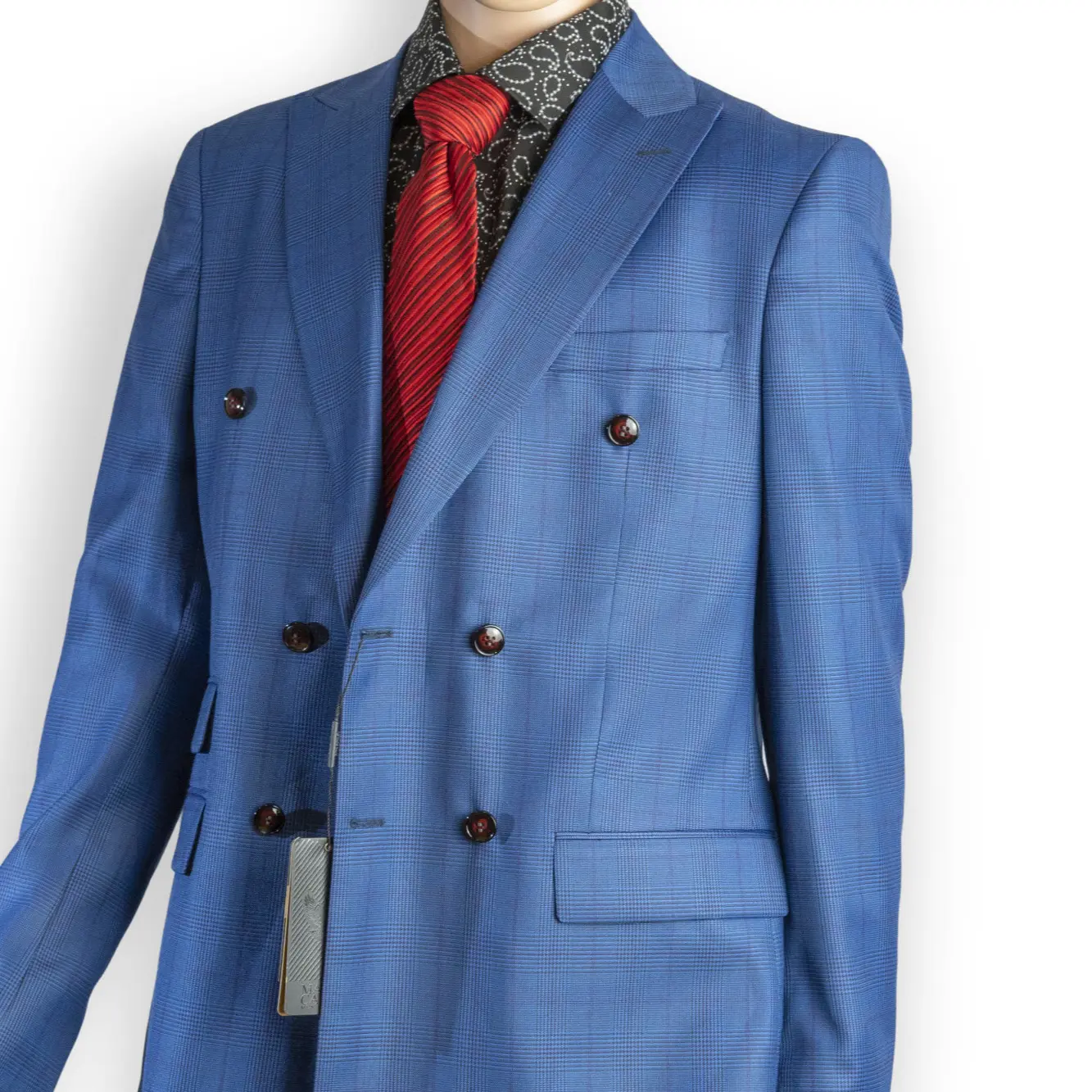 The Perfect Blue Notched-Collar Blazer for a Semi-Formal Business Look" Plain Long Sleeve Plain Long Sleeve Plain Cotton Plain Plain Long Sleeve