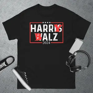 Kamala Harris Walz T-Shirt Harry Balz T-Shirt