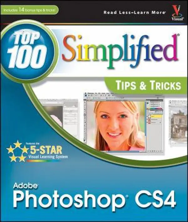 USED-Photoshop CS4: Top 100 Simplified Tips and Tricks by Lynette Kent (Paperback)