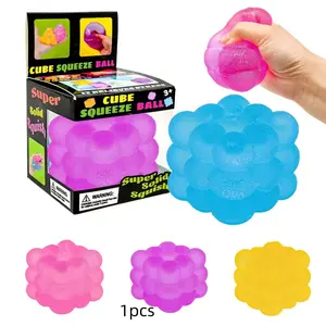 Circular Malt Sugar Stress Relief Toy, Squishy Fidget Toy for Anxiety Relief, Fun Handheld Game for Relaxing Moments
