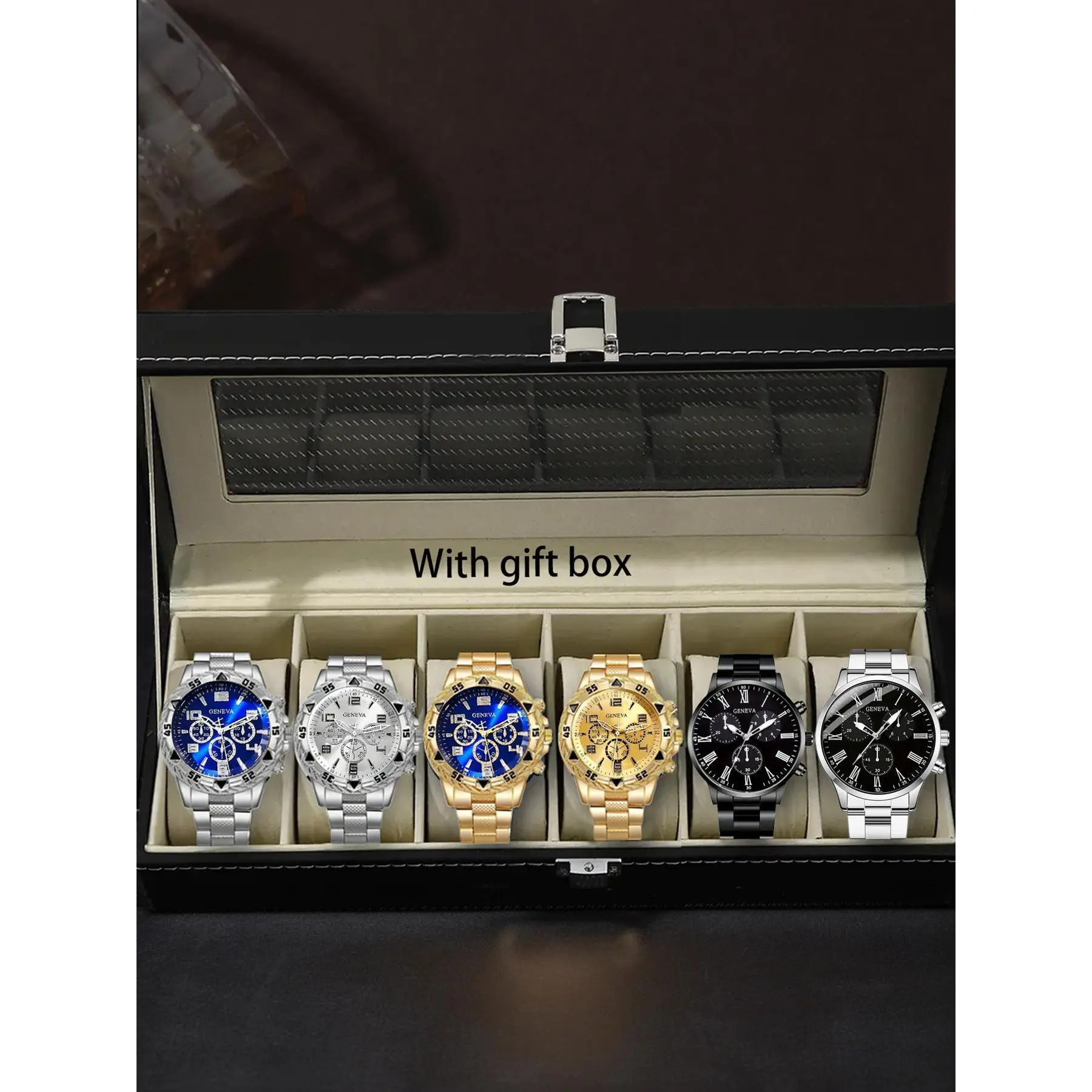 Geneva steel strip 6 piece set (no box)