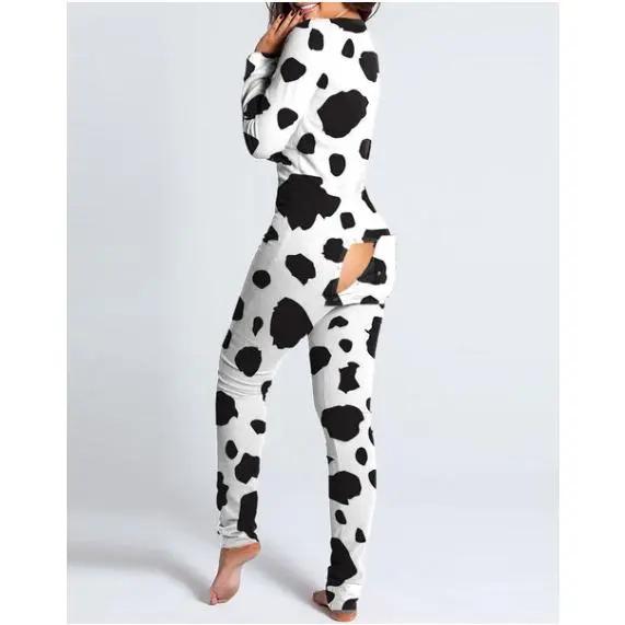 Black and white leopard print