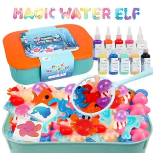 Fun Science Experiment Kit, DIY Magic 3D Water Fairy, Graffiti Drawing Floating Toy, Handmade Painted Watercolor Art, Kids Gift 3+, Christmas Birthday, Watercolor Paint Set